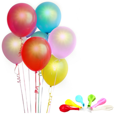 Light-up LED Latex Party Balloon (6-Pack) product